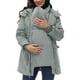 thumbnail image 1 of AUNVITO Women's Winter Padded Hooded Down Coat with Pockets Warm and Stylish Quilted Outerwear, 1 of 8