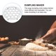 thumbnail image 2 of Herramienta manual para hacer dumplings, para uso doméstico, para hacer dumplings, raviolis, molde universal para wontons, molde de aleación de aluminio., 2 of 7