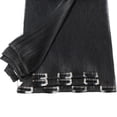 thumbnail image 4 of SEGO Clip in Hair Extensions Full Head Thick Long Straight/Curly Wave Hair 8 pieces 18 clips, 4 of 7