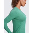 thumbnail image 4 of Remera CRZ YOGA sin costuras de manga larga transpirable pequeña, 4 of 5