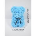 thumbnail image 3 of 1pc Artificial Rose Bear, Romantic And Cute Teddy Bear Made Of Foam Roses For Women, As Birthday, Mother's Day Or Other Occasions Gift (without Gift B, 3 of 4