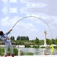 thumbnail image 1 of Telescopic Fishing Rod Collapsible Rod Comfortable Handle for Fishing Enthusiasts Or Collectors Strong Heavy Capacity Lightweight 360cm, 1 of 10