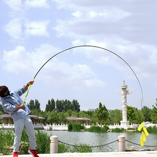 Telescopic Fishing Rod Collapsible Rod Comfortable Handle for Fishing Enthusiasts Or Collectors Strong Heavy Capacity Lightweight 360cm