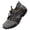 Gray, variant on CHICVOMEY Comfortable Sneakers for Men Lightweight Breathable Slip-On Hiking Shoes Non-slip Wear Resistant Outdoor Sneakers Ideal for Summer Beach and Camping