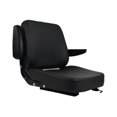 thumbnail image 4 of KLKCMS Universal Forklift Seat Cushion for Engineering Vehicle Loader Scrubber Adjustable Armrest, 4 of 8