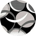 thumbnail image 6 of Planet Rugs Premium 3D Thick Abstract Indoor Area Rug 1062 Grey White 5'3''x7'6'', 6 of 10