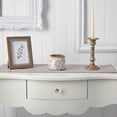 thumbnail image 3 of Nearly Natural 4.5" Tuscan Ceramic Gray Scroll Planter in White, 3 of 3