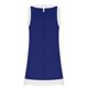 thumbnail image 5 of Vestido de Verano de Manga Corta de las Mujeres Cuello Redondo Cuello en V Sólido Casual Mini Patinador Vestido de Dos Piezas, Falda de Verano Corta, 5 of 6
