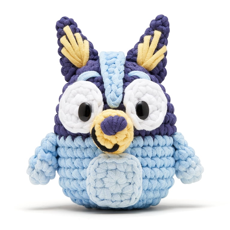 The Woobles Beginner Crochet Amigurumi Kit – Bluey, Learn to