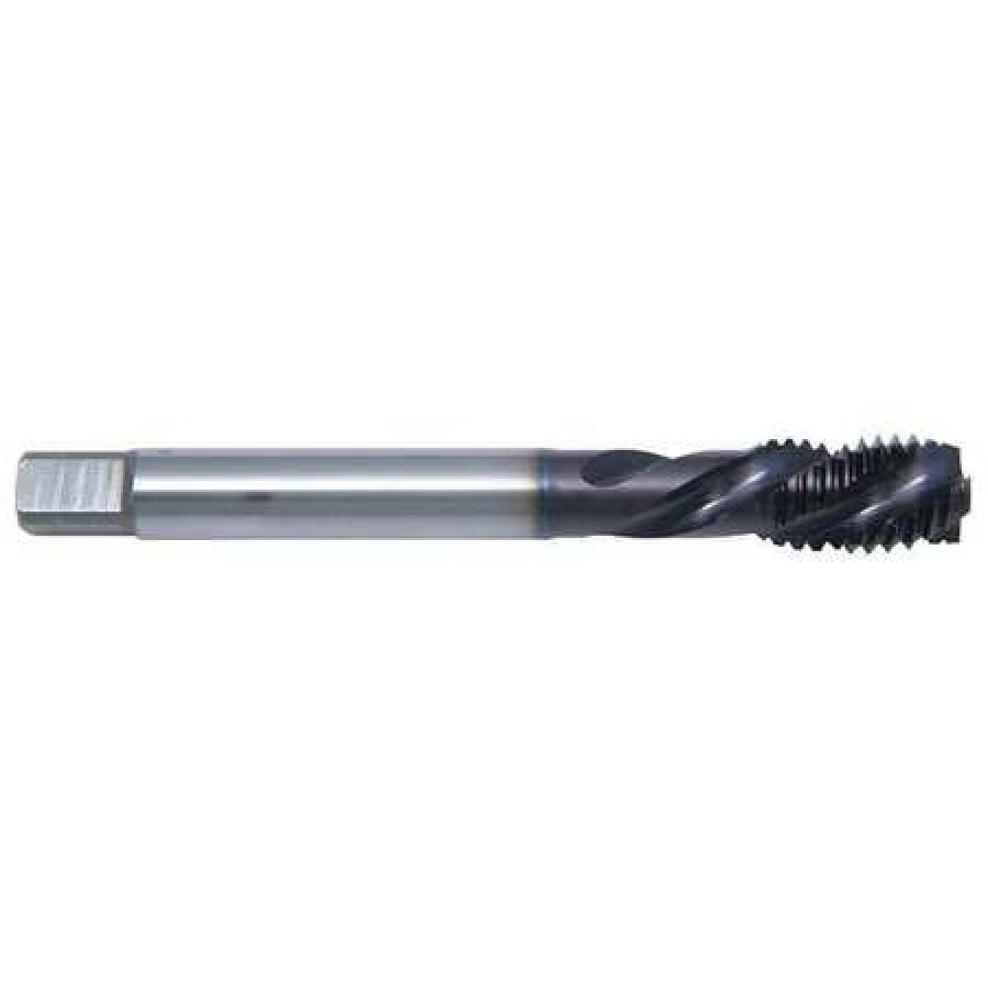 3 Flutes 8-32 Spiral Flute Tap Black Oxide Semi-Bottoming 3 Flutes 8-32 Spiral Flute Tap Black Oxide Semi-Bottoming
