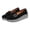 Black, variant on Fashion Women's High Heeled Casual Shoes Slip On Shoes Comfortable Casual Shoes Loafers Womens Slip on Loafers Comfortable Thick Soft Platform Sneakers Arch Support Casual Platform Shoes