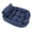 Blue, variant on Didog 3 In 1 Soft Dog Calming Bed with Pillow Pet Puppy Cushion Mat Kennel Sofa Cat Nest