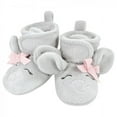 thumbnail image 3 of Hudson Baby Infant Girl Animal Fleece Booties 2-Pack, Gray Elephant Lamb, 12-18 Months, 3 of 5