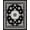 Black, Pattern 5, variant on ODIKA 4'x6' Machine Washable Non-Slip Area Rug, Whimsical Snowman Parade with Playful Festive Motifs High Traffic Rug, Red, 629652