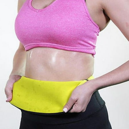 SLIMBELLE Womens Waist Trainer Cincher Sweat Girdle Gym Workout Shaper Slimming Sport (Best Detergent For Sweaty Gym Clothes)