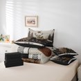 thumbnail image 6 of jejeloiu Jungle Ear Bear 7pcs Bedding Comforter Set,Natural Scenery Queen Bedding Sets,Retro Aztec Geometric Queen Sheet Sets For Adults,Microfiber Bedroom Decor Reversible, 6 of 8