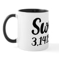 thumbnail image 2 of CafePress - Sweet As 3.14 Mug - 11 oz Ceramic Mug - Novelty Coffee Tea Cup, 2 of 6