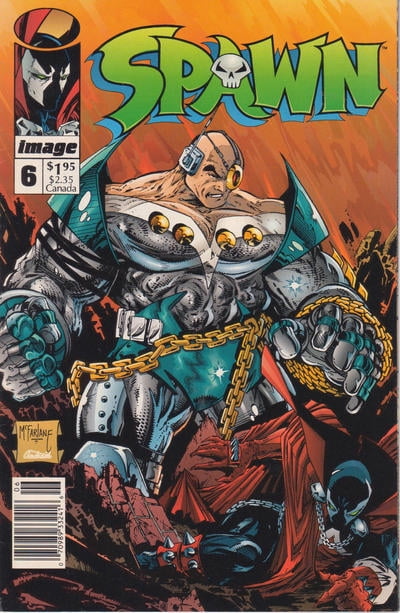 Spawn #6 (Newsstand) VF ; Image Comic Book - Walmart.com