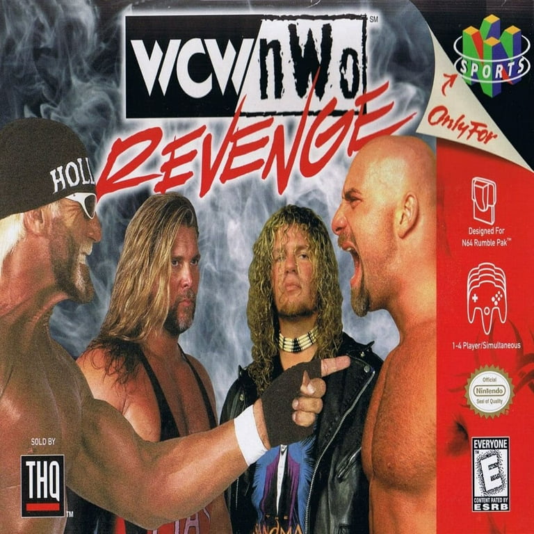 N64 Game Cartridges: WCW/nWo Revenge US Version, Game Card