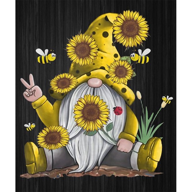 Diamond Painting (DB1700) Kit de gnomo sin rostro Square 5D DIY Set (VVV67) 20X30cm Hugtrwg Para estrenar