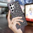 thumbnail image 3 of Compatible with Galaxy S23 Ultra Diamond Case Cute Bling Glitter Rhinestone Crystal Shiny Sparkle Protective Cover with Electroplate Plating Bumper Luxury Fashion Protection Case, 3 of 7