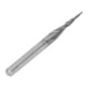 thumbnail image 5 of Fresa de punta esférica CNC de acero de tungsteno cónica en espiral con extremo extendido y alivio de carburo, 5 of 15