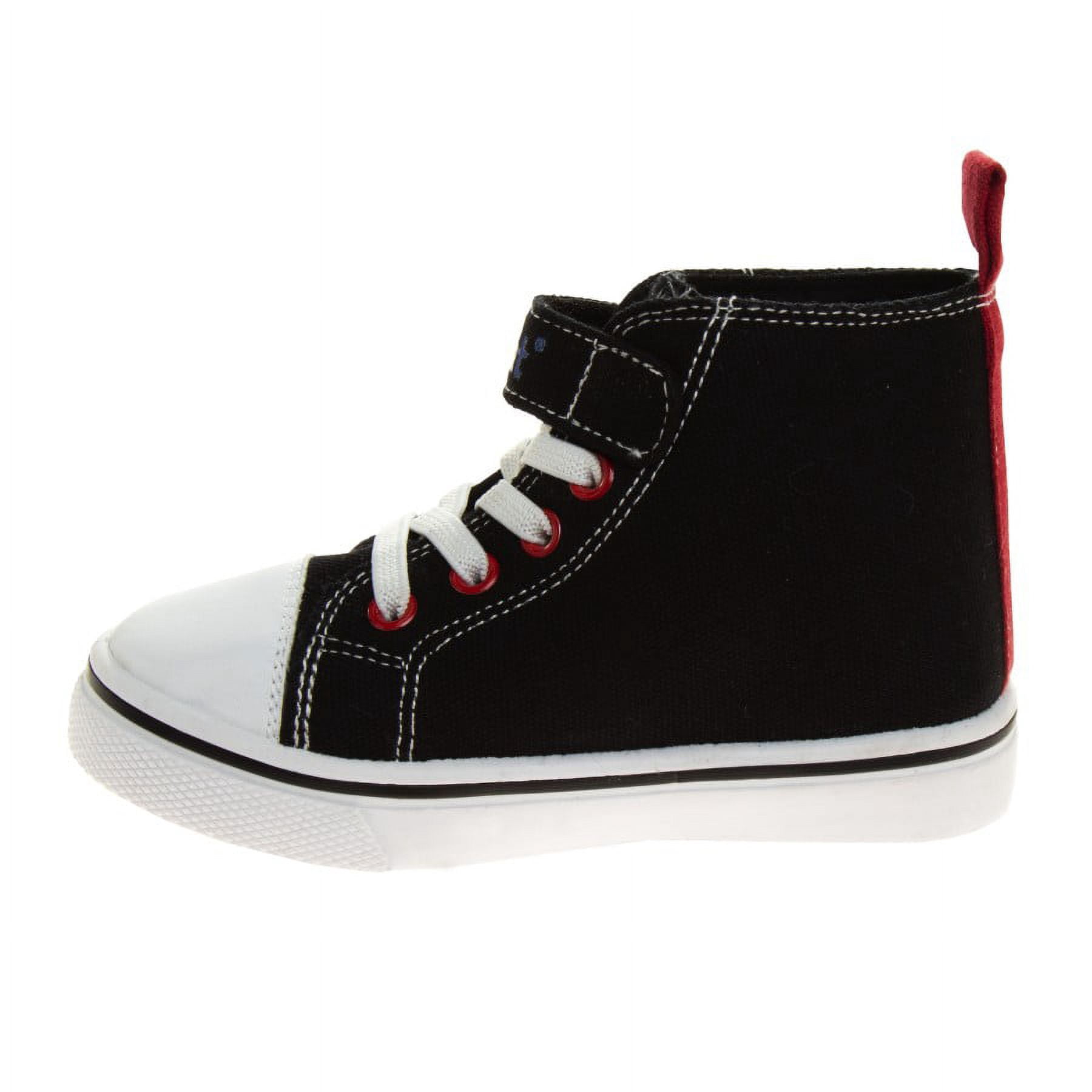 Pete the Cat Sneakers (Toddler) - Black, 8