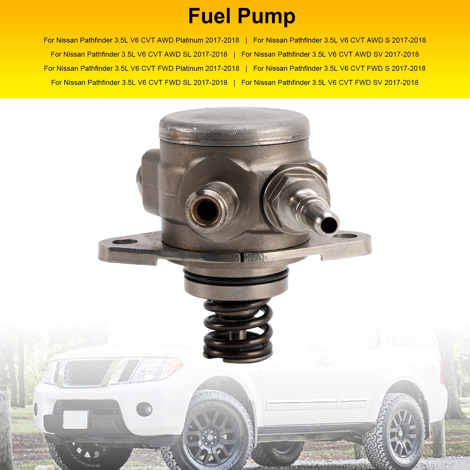 High Pressure Fuel Pump 166306KA0A fit for Nissan Pathfinder fit