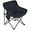 Black, variant on Portable camping chair with breathable upholstered construction Side pockets Aluminium frame camping chair with carry bag for backpacking and camping