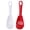 Red, White, variant on vlrwzc 2pcs Multifunctional Cooking Spoon Plastic Spoons Colander Drainer Spoon Slotted Spoon Kitchen Tools for Cooking Mashing Grating Garlic