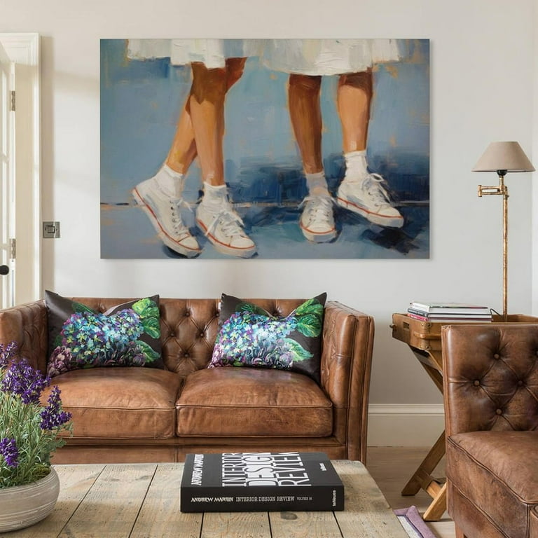 Light Blue Dorm Decor Preppy Print Light Blue Apartment Decor