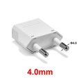 thumbnail image 3 of Convertidor de adaptador de enchufe de Europa a EE. UU. 4 Uds MACHAO, 3 of 4
