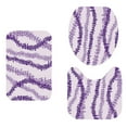 thumbnail image 6 of BGZLEU Lavender Shower Curtain Sets with Non-Slip Rugs, Toilet Lid Cover and Bath Mat, Bathroom Decor Set Accessories Waterproof Shower Curtains with 12 Hooks, 72 x 72 Inch, 6 of 8