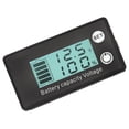 thumbnail image 4 of LCD Battery Meter 2Wire Percentage Voltage Meter Digital Battery Tester with Real Time Monitoring for Lithium Lead Acid Battery 7-68V LCD Display Screen Reverse, 4 of 7