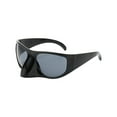 thumbnail image 3 of Gafas de sol para mujer, decoración, gafas de moda, suministros para fiestas para actividades al aire libre Negro, 3 of 8