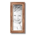 thumbnail image 2 of ArtToFrames 5" x 13" Honey Picture Frame, 5x13 inch Brown Wood Poster Frame (WOM-4085),  Pack, 2 of 8