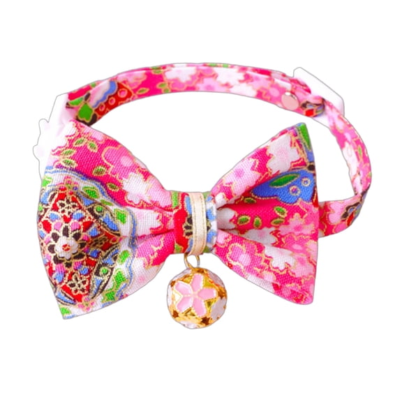 GASTROPOD Cat Collar with AirTag Holder, Adjustable Nylon Walking Collar for Cats and Small Dogs, Reflective Safety Strip for Outdoor Visibility