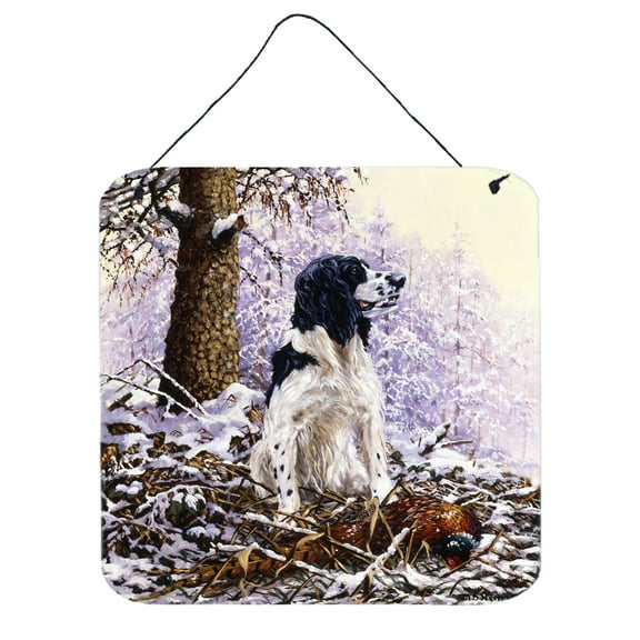 Caroline's Treasures Springer Spaniel by Michael Herring Wall or Door Hanging Prints HMHE0008DS66, 6HX6W, Multicolor
