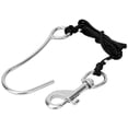 thumbnail image 2 of Scuba Diving Drift Hooks with Line Stainless Steel Clip Single Reef Hook Equipmentblack, 2 of 8