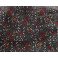 thumbnail image 4 of oneOone Georgette Viscose Fabric Leaves|Floral & Paisley Block Printed Craft Fabric BTY 42 Inch Wide, 4 of 4