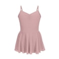 thumbnail image 4 of WPPGONE Girls Ballet Dance Dress Camisole Spaghetti Strap Leotard with Skirt Chiffon Tutu Gymnastics Bodysuit Toddler Kids Professional Ballerina Outfits Summer Dance Dresses, 4 of 8