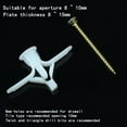 thumbnail image 5 of 25 Sets Of Nylon Expansion Drywall Anchoring Kit Special For Drywall With Galvanized Carbon Steel Screws, Self-Drilled Wall, 5 of 8