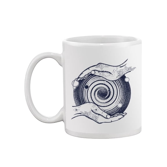 Hands And Spiral Mug -Image by Shutterstock,