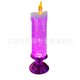 thumbnail image 4 of leyfeng Velas de Navidad LED Vela de cristal de fantasía colorida Decoración Recuerdo de viaje Luz de noche LED Oro, 4 of 5