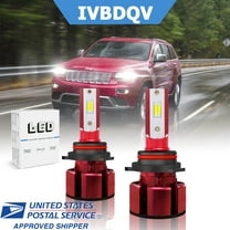 IVBDQV For Chrysler 200 2011-2015 LED Headlights Bulbs Hi/Low Beams 6000k pack of 2
