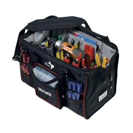 Husky Bag Toolbox 18 In Large Mouth Bags Storage Tool Wall 80897n09 Husky Bag Toolbox 18 In Large Mouth Bags Storage Tool Wall 80897n09