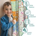 thumbnail image 3 of Pioneer Flower Floral Print Pattern Teens Curtains,Teens Insulated Curtains Set Of 2,Bedroom Essentials,Toddler Room Decor 52"x84", 3 of 5