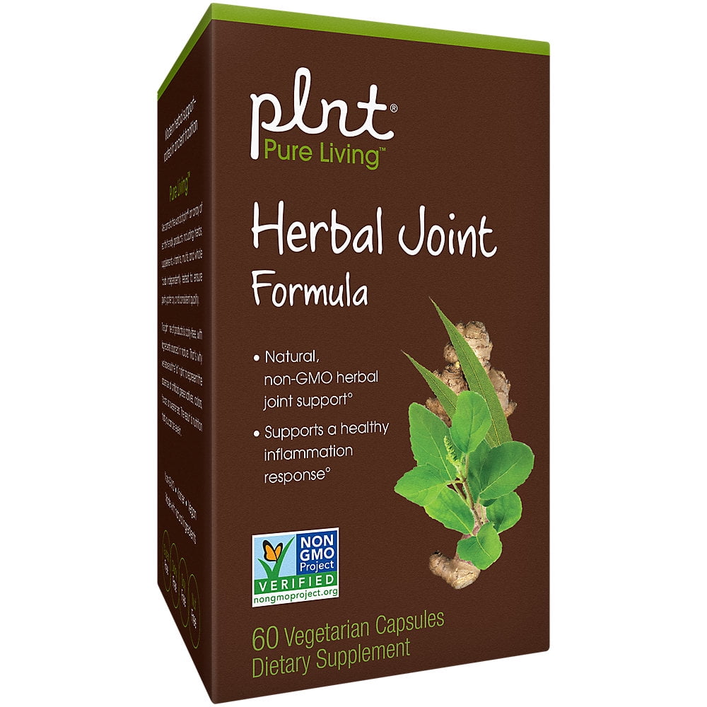 plnt Herbal Joint Formula Natural, NonGMO Herbal Joint Support