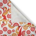 thumbnail image 4 of Ambesonne Spanish Valance Pack of 2, Flamenco Dancers Ethnic, 54"X18", Vermilion Pale Orange, 4 of 5