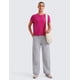 thumbnail image 3 of Remera Suelta Suave CRZ YOGA para Yoga Rosa Talle Grande, 3 of 5
